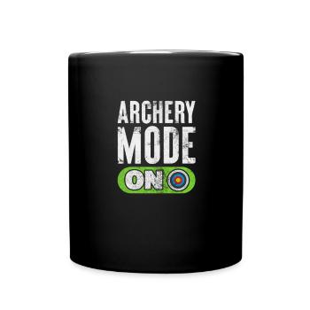 Archery Archer Archer Arrow Gift - Full Colour Mug - black - Front