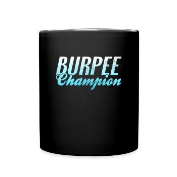 Burpee Champion - Full Colour Mug - black - Front