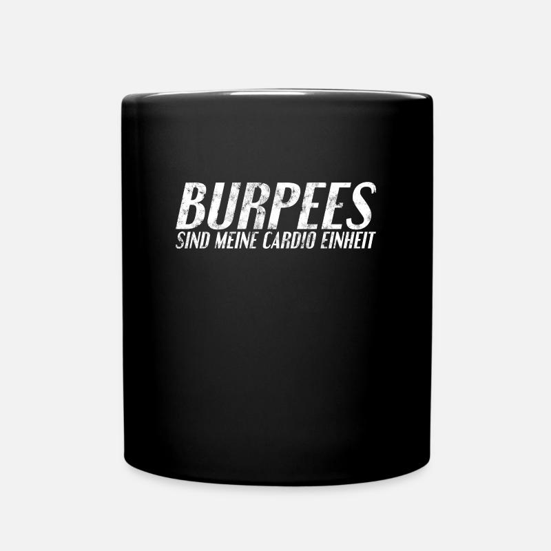 Le dicton de Burpee - Mug uni - noir