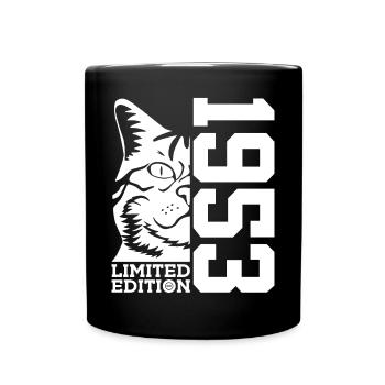 ÉDITION LIMITÉE 1953 ANNIVERSAIRE DU CHAT - Mug uni - noir - Devant