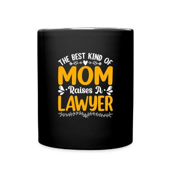 Lawyer Saying Funny Law Student Lawyer - Full Colour Mug - black - Front