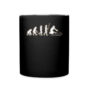 Brickie Bricks Construction Worker Bricklayer - Full Colour Mug - black - Front