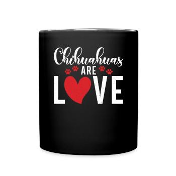 Chihuahua Gifts Chihuahua Owner - Full Colour Mug - black - Front