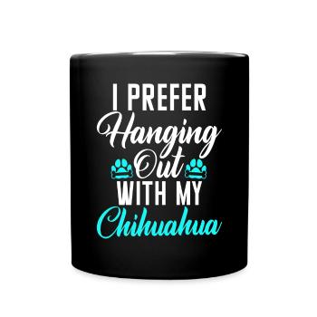 Chihuahua Cadeaux Chihuahua Propriétaire - Mug uni - noir - Devant