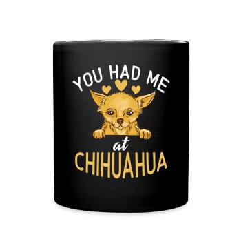 Chihuahua Cadeaux Chihuahua Propriétaire - Mug uni - noir - Devant