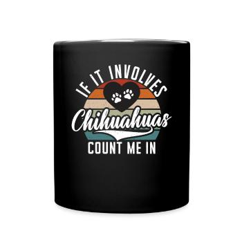 Chihuahua Cadeaux Chihuahua Propriétaire - Mug uni - noir - Devant