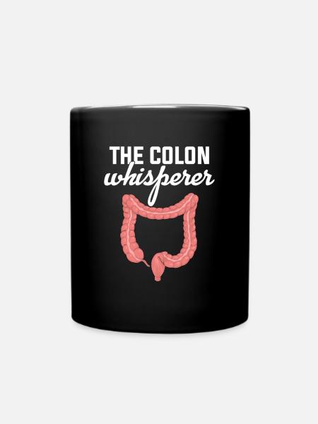 Colon Whisperer, Endoscopy Gastroenterology - Tasse einfarbig - Schwarz