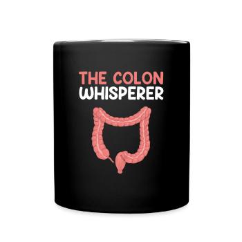 Colon Whisperer, Endoscopie Gastroentérologie - Mug uni - noir - Devant