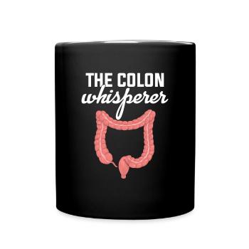 Colon Whisperer, Endoscopie Gastroentérologie - Mug uni - noir - Devant