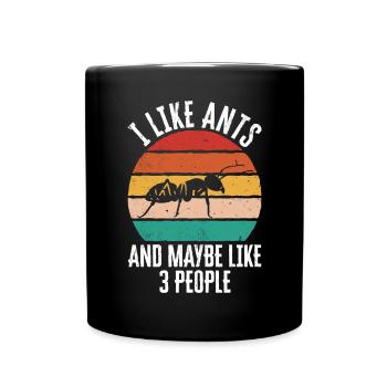 Ant Insect Collector Entomologist - Full Colour Mug - black - Front