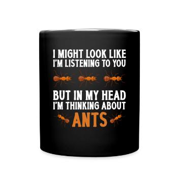 Ant Insect Collector Entomologist - Full Colour Mug - black - Front