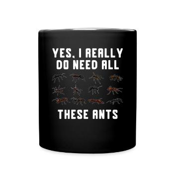 Ant Insect Collector Entomologist - Full Colour Mug - black - Front