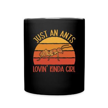 Ant Insect Collector Entomologist - Full Colour Mug - black - Front