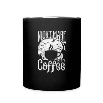 Coffee Halloween - Full Colour Mug - black - Front