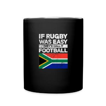 Rugby Club Rugbyteam Football Sport Cadeau - Mug uni - noir - Devant