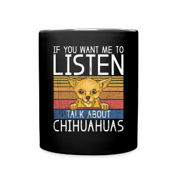 Chihuahua Cadeaux Chihuahua Propriétaire - Mug uni - noir - Devant