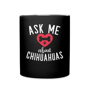 Chihuahua Cadeaux Chihuahua Propriétaire - Mug uni - noir - Devant
