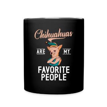 Chihuahua Cadeaux Chihuahua Propriétaire - Mug uni - noir - Devant
