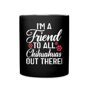 Chihuahua Cadeaux Chihuahua Propriétaire - Mug uni - noir - Devant