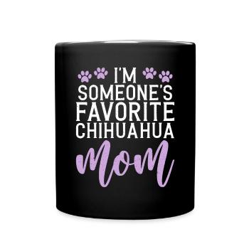 Chihuahua Cadeaux Chihuahua Propriétaire - Mug uni - noir - Devant
