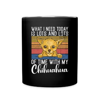 Chihuahua Cadeaux Chihuahua Propriétaire - Mug uni - noir - Devant