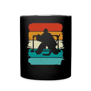 Eishockey Hockey sur glace - Mug uni - noir - Devant