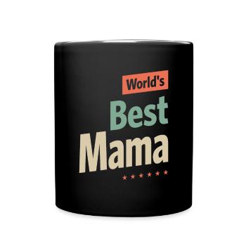 La meilleure maman du monde - Maman Grand-mère - Mug uni - noir - Devant