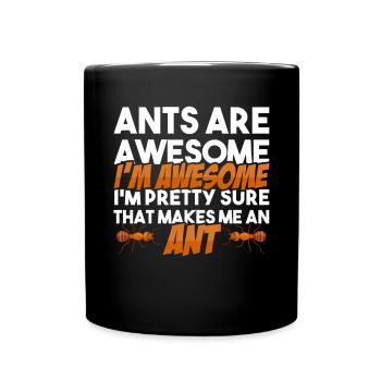 Ant Insect Collector Entomologist - Full Colour Mug - black - Front