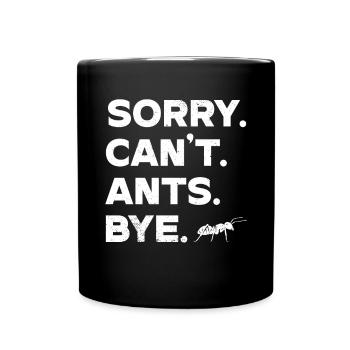 Ant Insect Collector Entomologist - Full Colour Mug - black - Front