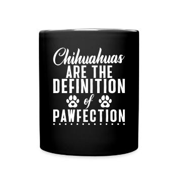 Chihuahua Cadeaux Chihuahua Propriétaire - Mug uni - noir - Devant
