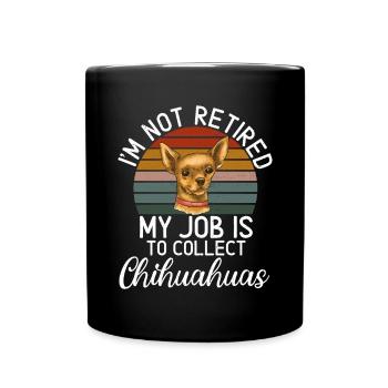 Chihuahua Gifts Chihuahua Owner - Full Colour Mug - black - Front
