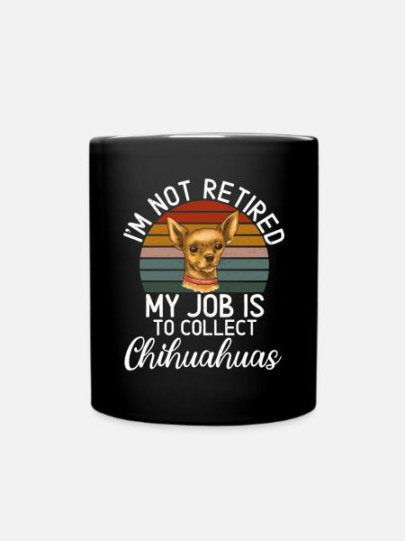 Chihuahua Gifts Chihuahua Owner - Full Colour Mug - black