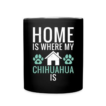 Chihuahua Cadeaux Chihuahua Propriétaire - Mug uni - noir - Devant
