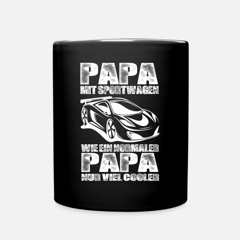 Sportwagen - Tasse einfarbig - Schwarz