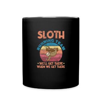 Running Runner Jogging Jogging Runner Cadeau - Mug uni - noir - Devant