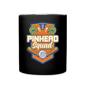 Pinhead Squad - Pinball - Full Colour Mug - black - Front