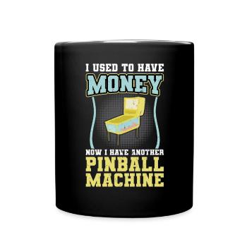 J’ai un autre flipper - Pinball - Mug uni - noir - Devant