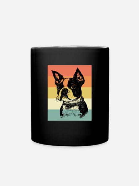 Boston Terrier - Mug uni - noir