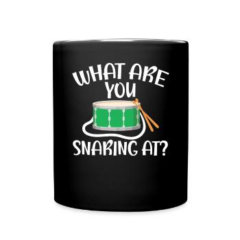 Batteur Instrument de musique Musicien Joueur de batterie - Mug uni - noir - Devant