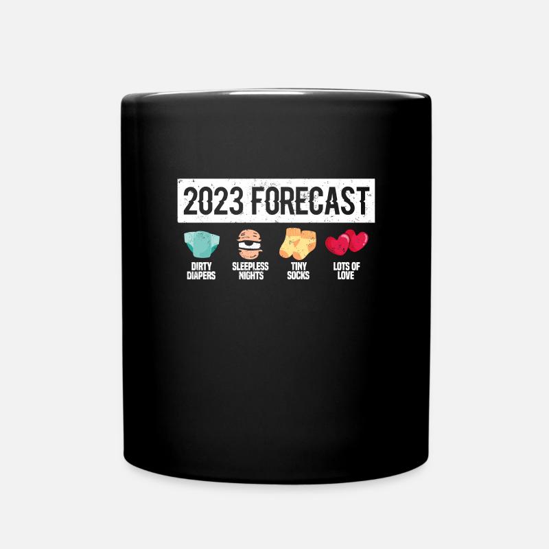 Grossesse - Mug uni - noir