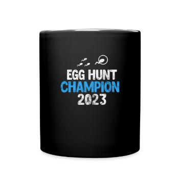 Schwangerschaft - Tasse einfarbig - Schwarz - Vorne