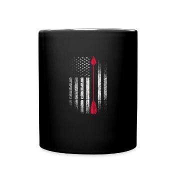 Archery Archer Archer Arrow Gift - Full Colour Mug - black - Front