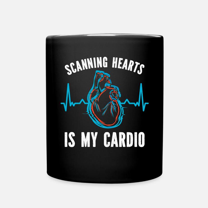 Infirmière cardiologue en cardiologie - Mug uni - noir