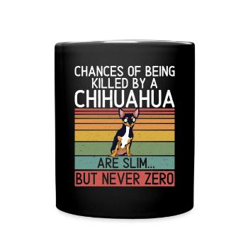 Chihuahua Cadeaux Chihuahua Propriétaire - Mug uni - noir - Devant