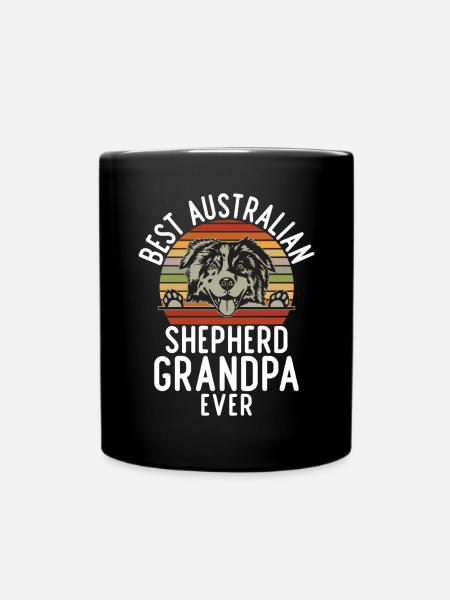 Cadeaux de berger australien - Mug uni - noir