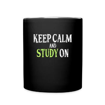 Étude Dire - Mug uni - noir - Devant