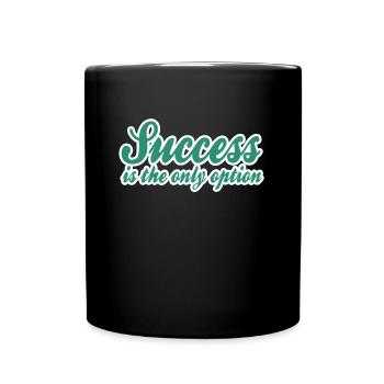 Success Saying - Full Colour Mug - black - Front