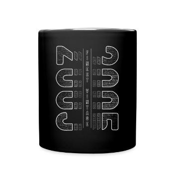 Finest Vintage 2005 Year of birth 2005 Birthday - Full Colour Mug - black - Front
