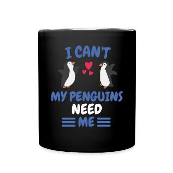 Je ne peux pas offrir un pingouin animal à l’Antarctique - Mug uni - noir - Devant