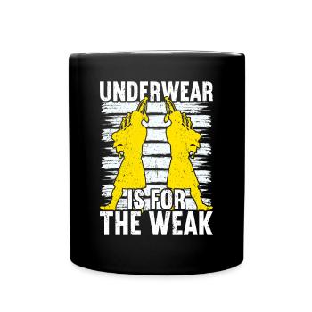 Dudelsack Dudelsackspieler Dudelsack - Tasse einfarbig - Schwarz - Vorne
